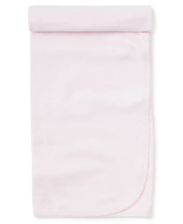 Pink and White Kissy Basics Blanket