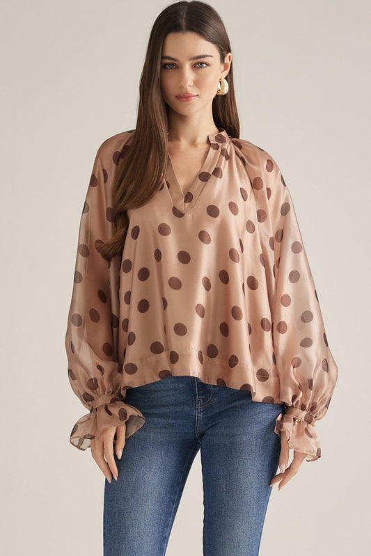 Polka Dot Party Top