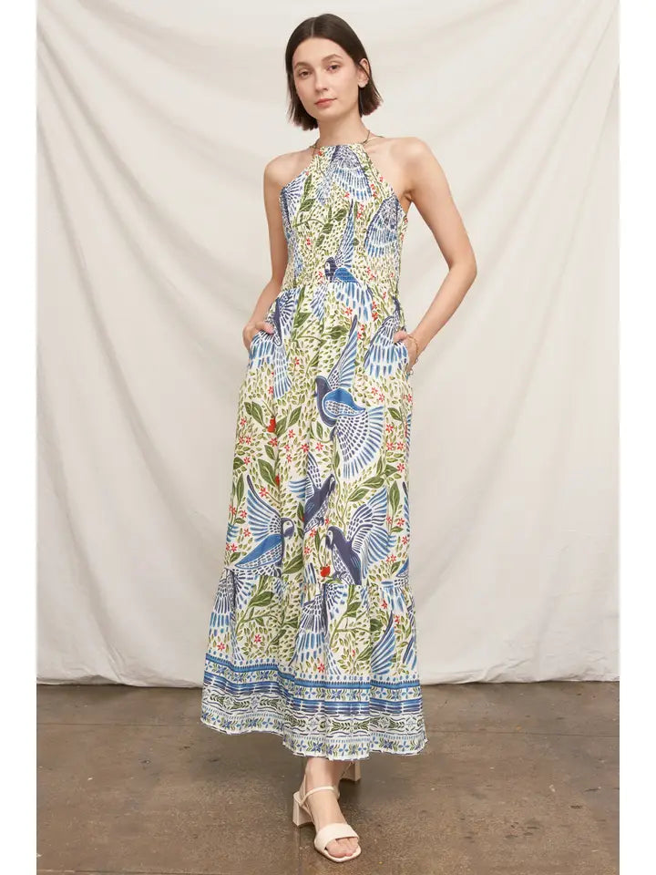 Rio Halter Neck Maxi