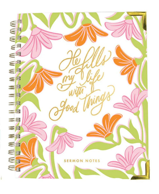 He Fills My Life With Good Things Sermon Notebook