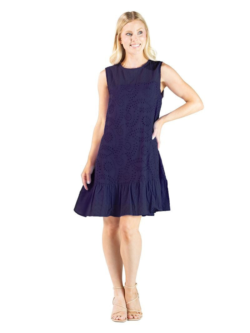 Sunday Mini Dress In Navy