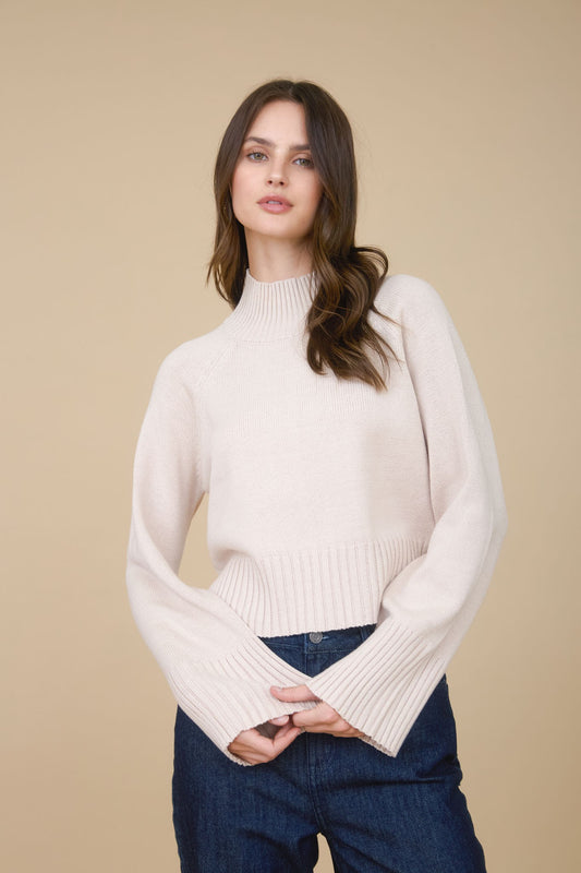Your Favorite Fall Sweater In Light Khaki