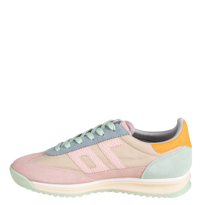 Back 70 Barkley Jogger in Multi Pink Green Sneakers