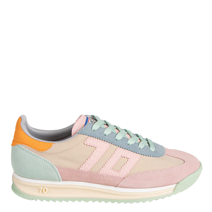 Back 70 Barkley Jogger in Multi Pink Green Sneakers