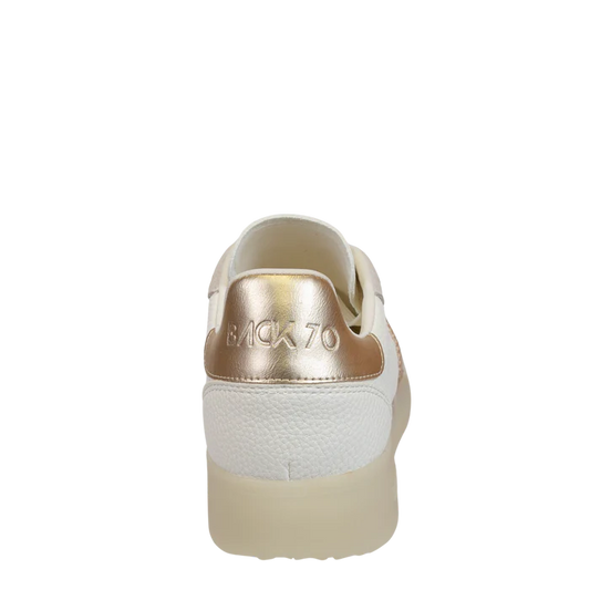 Back 70 Boston Sneaker In Metallic Gold