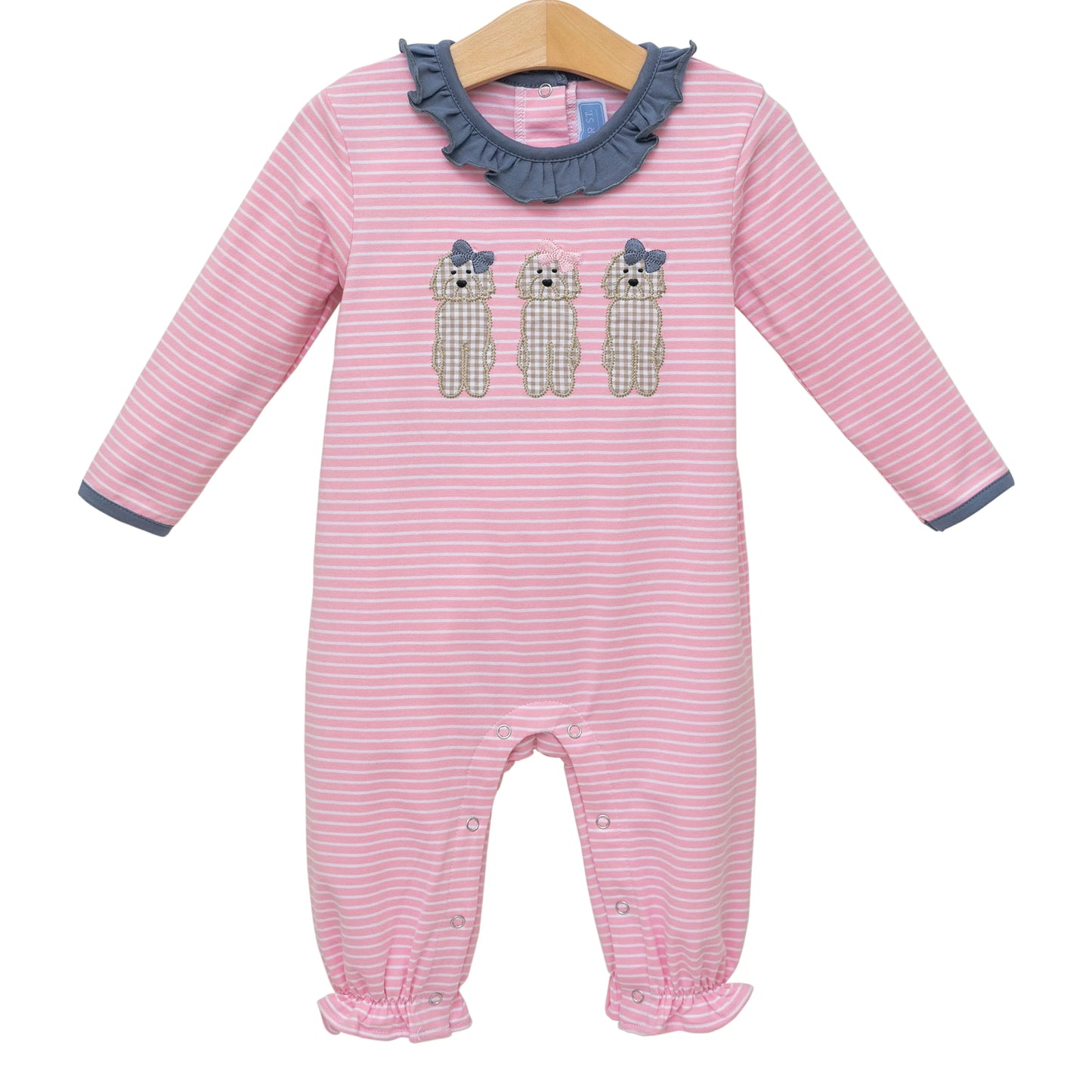 Trotter Street Dog Ruffle Romper