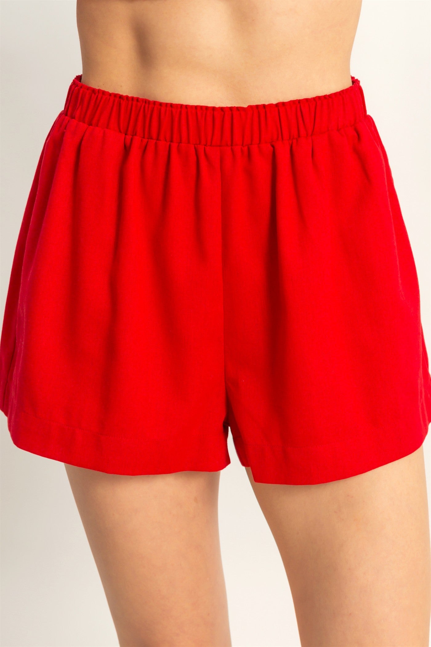 Gam Day Bow Back Short Set in Red