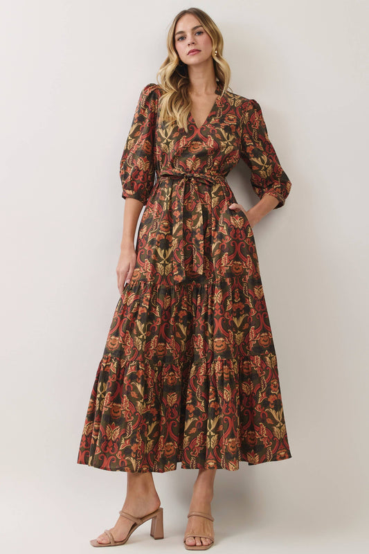 Thankful For You Maxi Dress