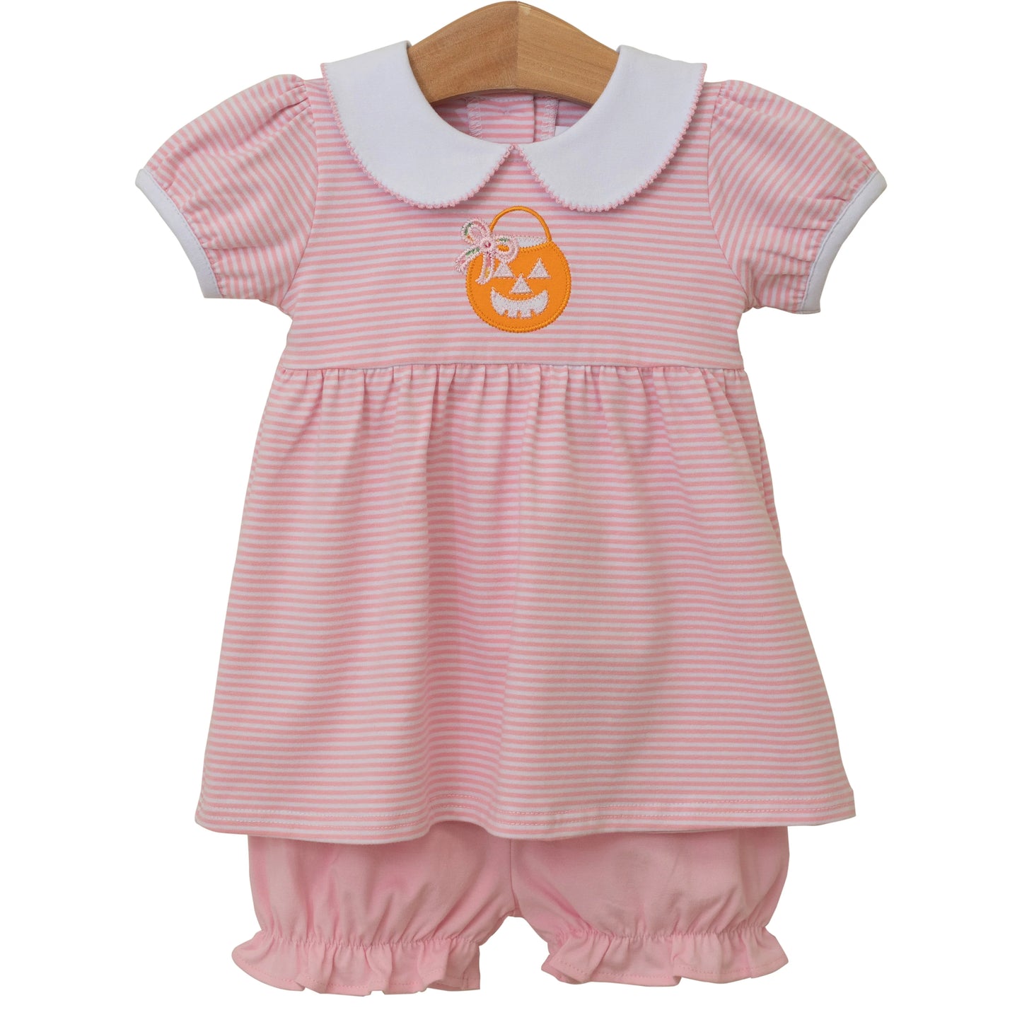Trotter Street Jack O Lantern Bloomer Set