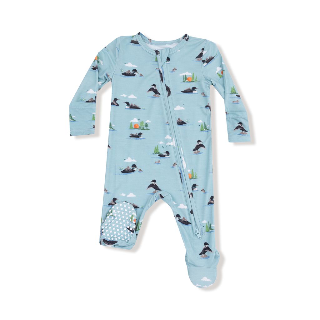 Angel Dear Loons 2 Way Zipper Footie