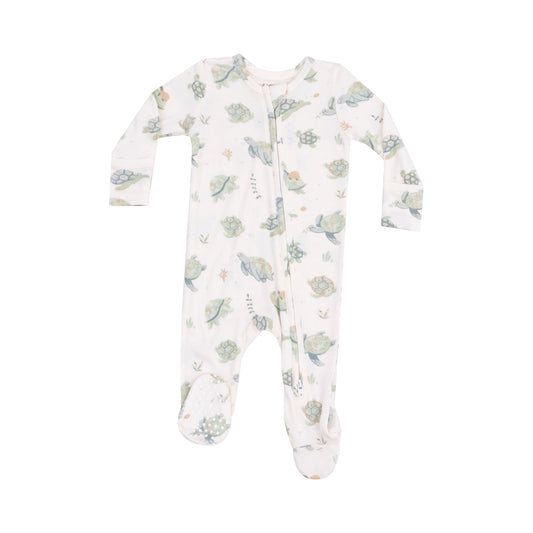 Angel Dear Sea Turtles 2 Way Zipper Footie