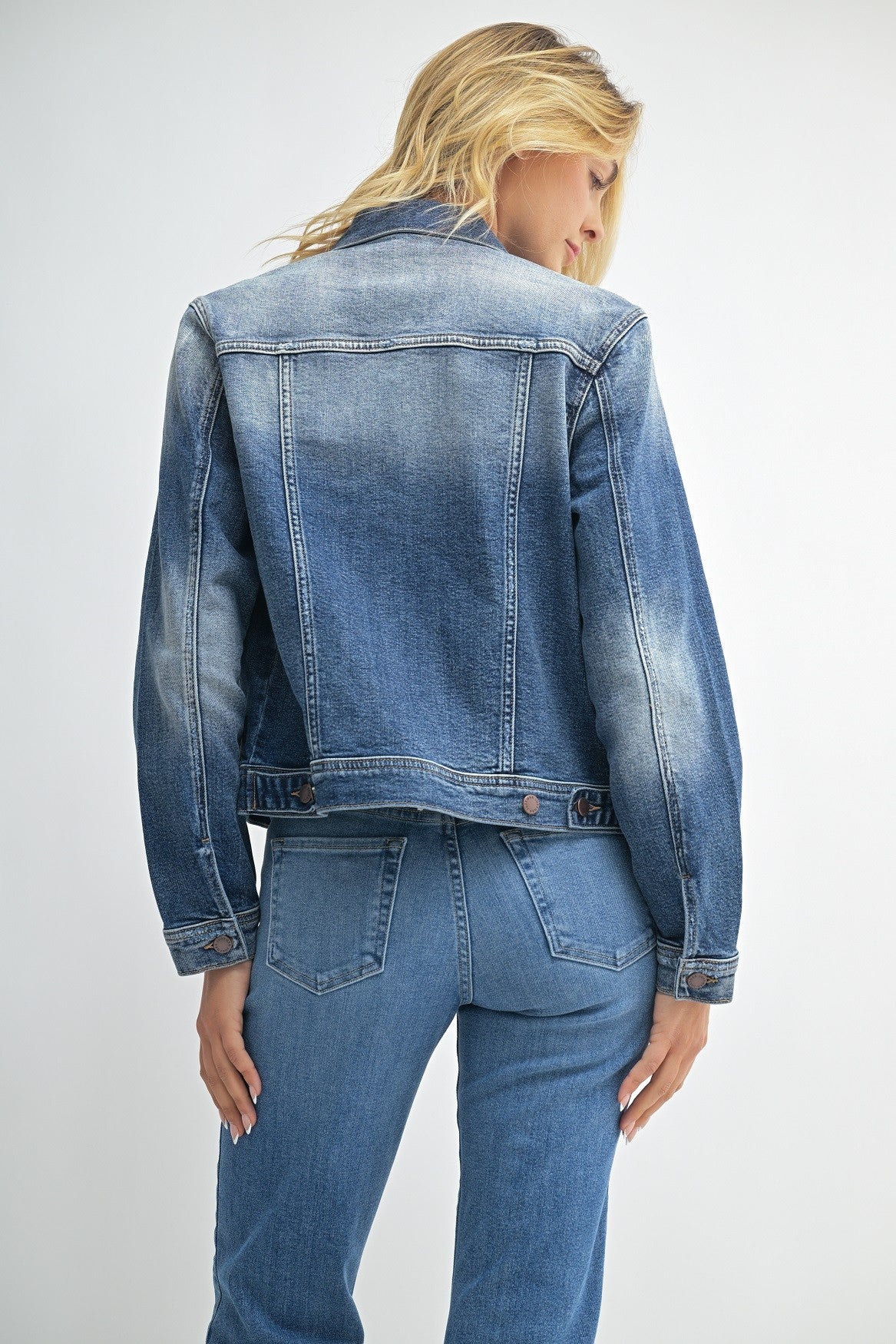 Western Stretch Denim Jacket