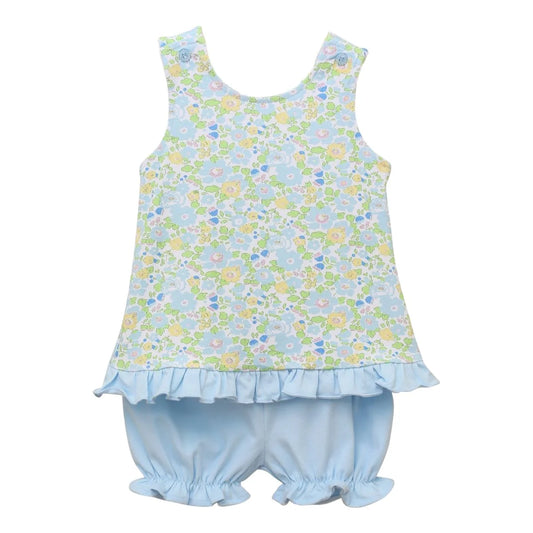 Trotter Street Blooming Floral Swing Back Bloomer Set