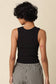Jane Ribbed Scoop Neck Crop Tank