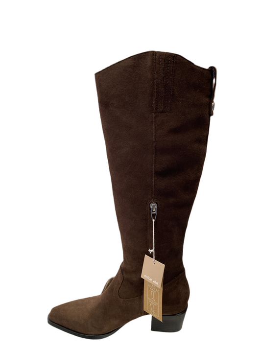 Dolce Vita Virona H2O Boot In Dark Brown Suede