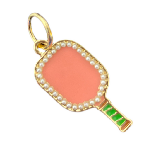 Pickleball Paddle Charm