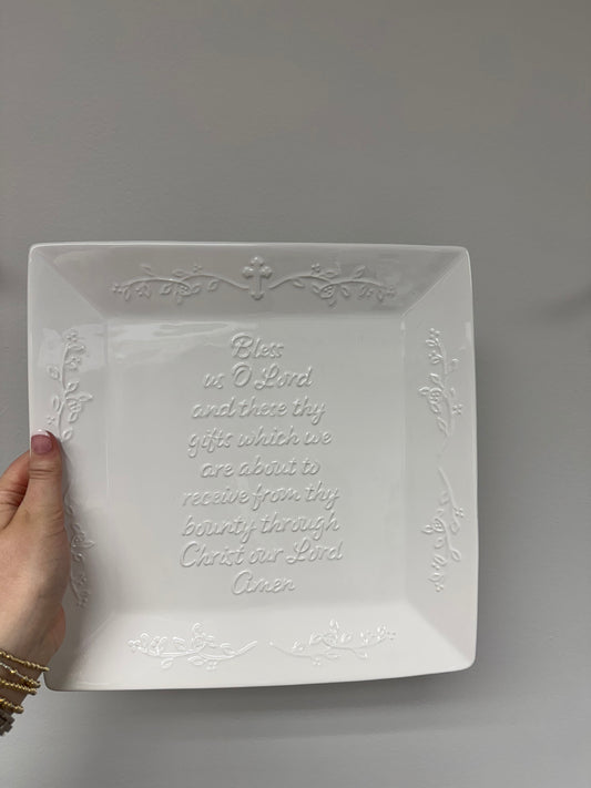 Grace Prayer Platter