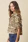 Alexis Print Puff Sleeve Blouse