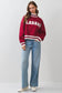 Alabama Lettering Cropped Sweatshirt