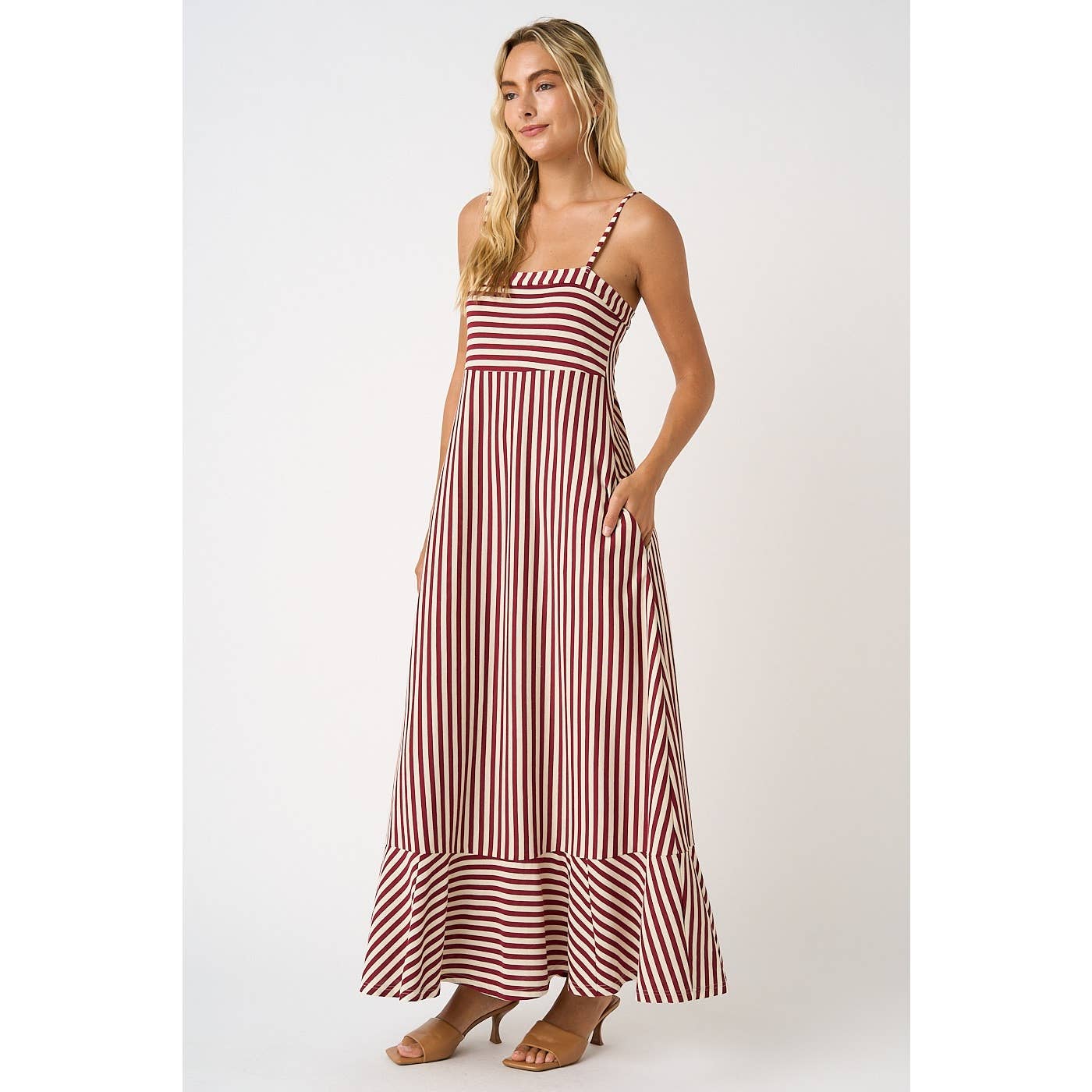 Zoey Cut Out Back Gameday Maxi