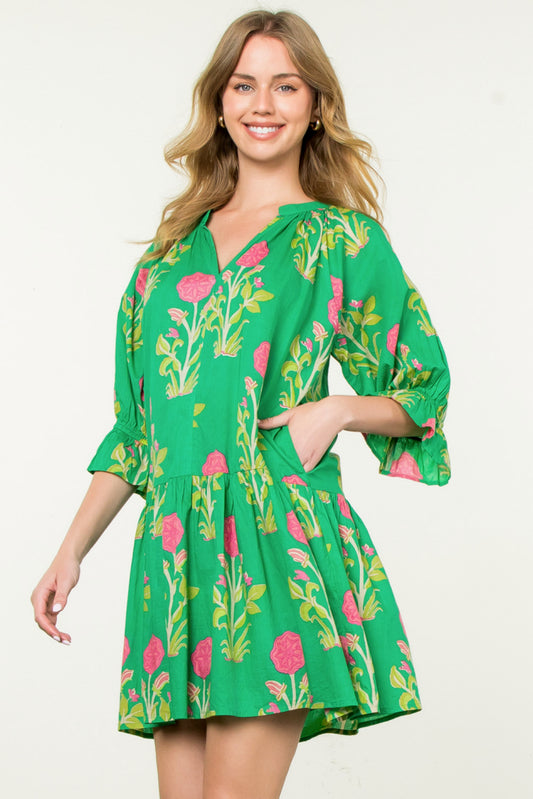 Floral Summer Mini Dress