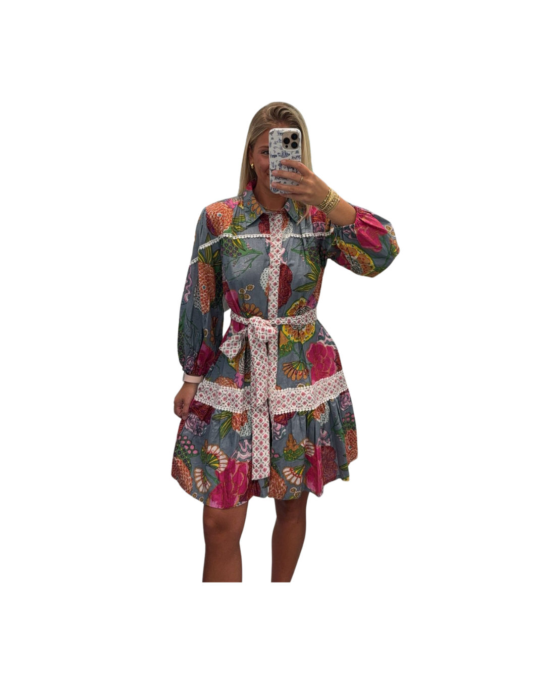 Farylina Maddie Dress In Multi