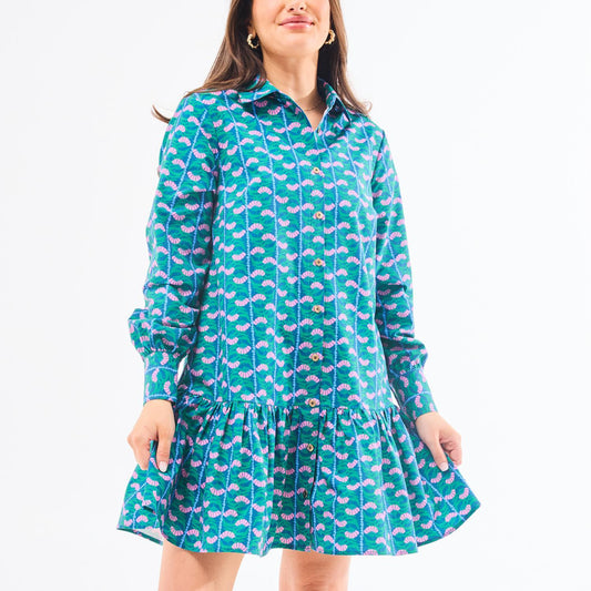 Mary Square Honey Vines Fiona Dress
