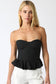 Autumn Strapless Corset Top