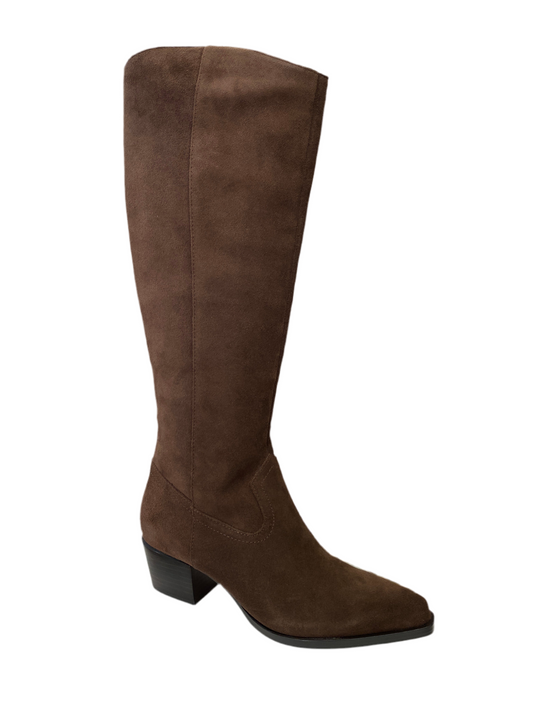 Dolce Vita Virona H2O Boot In Dark Brown Suede