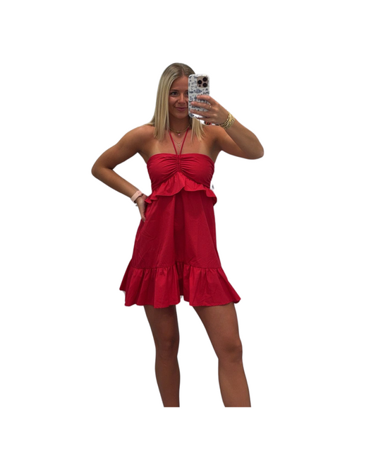 Summer Spirit Poplin Mini Dress