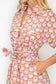 Mythic Petals Shirt Dress