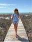 Above & Beyond Romper In Blue