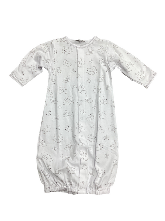 Kissy Kissy Silver Cheerful Goodnight Gown