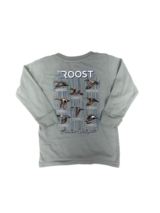 Fieldstone Roost Youth Waterfowl L/S Tee