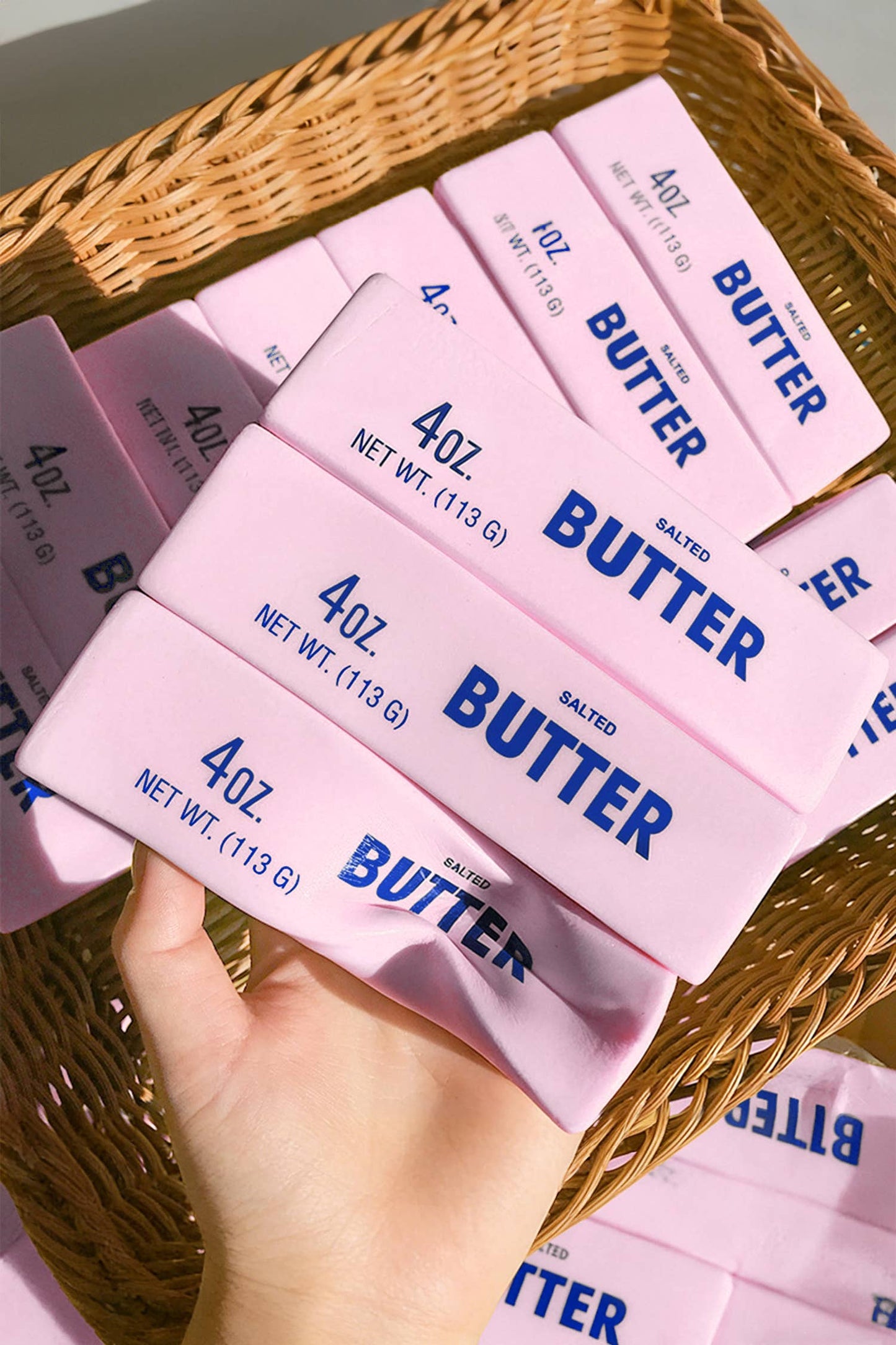 Butter Stick Squishy Pink