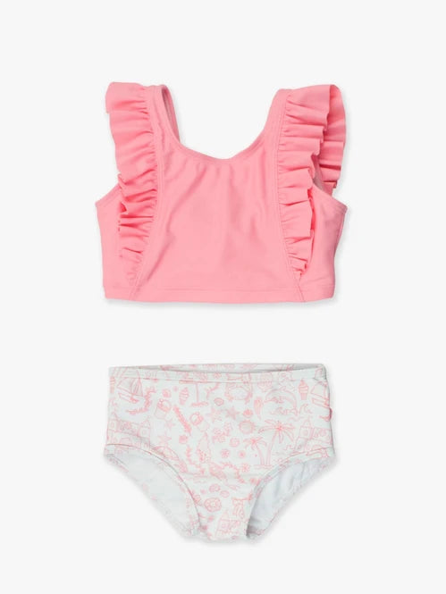 RuffleButts By The Seaside Waterfall Tankini