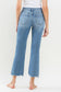 Olivia High Rise Crop Wide Leg Jean