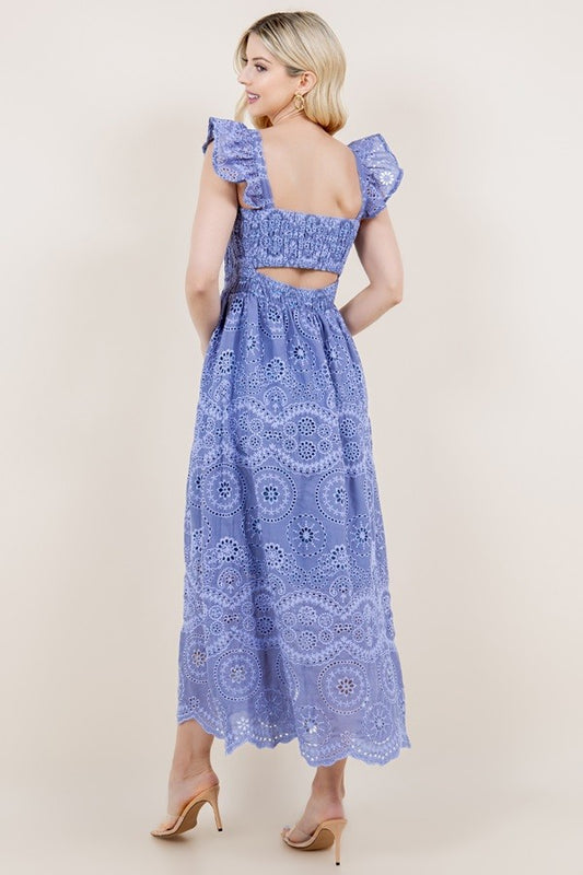 Sunday Best Maxi In Periwinkle