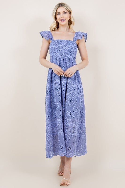 Sunday Best Maxi In Periwinkle