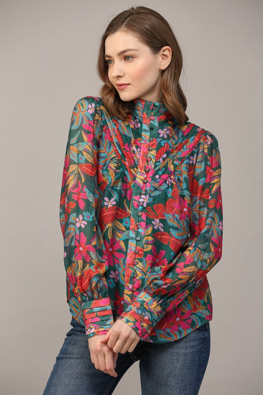 Fall in the Gardens Blouse