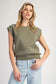 Nantucket Sweater in Army Green