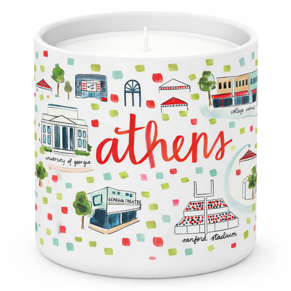 UGA Athens Candle