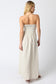Irise Strapless Dress In Melange