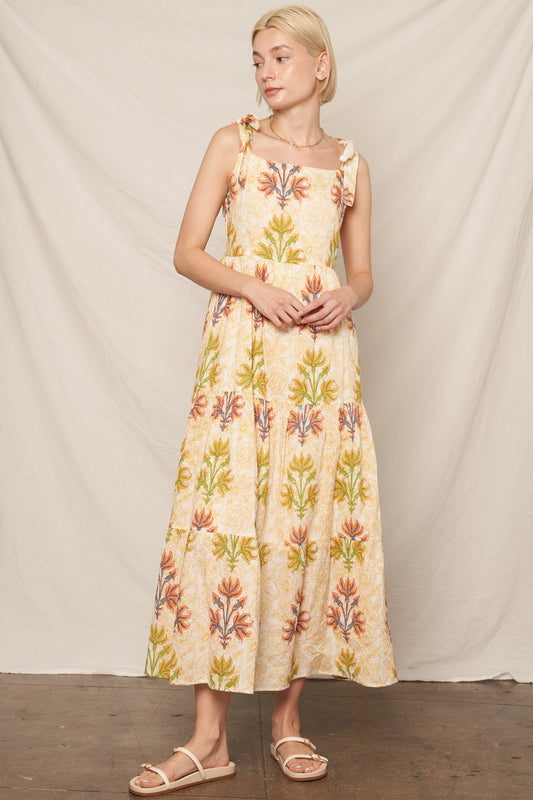 Summer Mood Printed Maxi