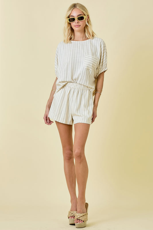 Shoreline Boxy Fit Short Set