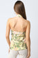 Tropical Florals Halter Top