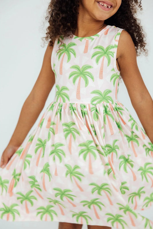 Mila & Rose Breezy Beauty Tank Twirl Dress