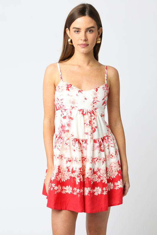 Cherry Blossom Mini Dress