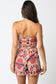 Forever Thankful Floral Strapless Romper
