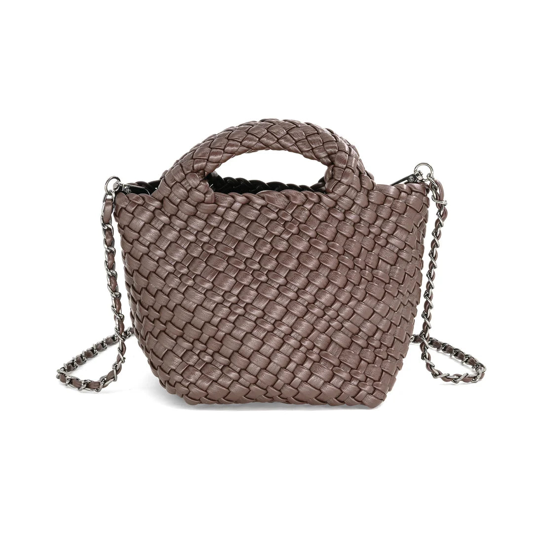Woven Extra Mini Hobo Bag